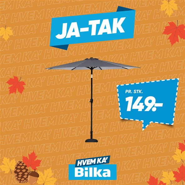 MIAMI PARASOL, D: 3 M, GRÅ*